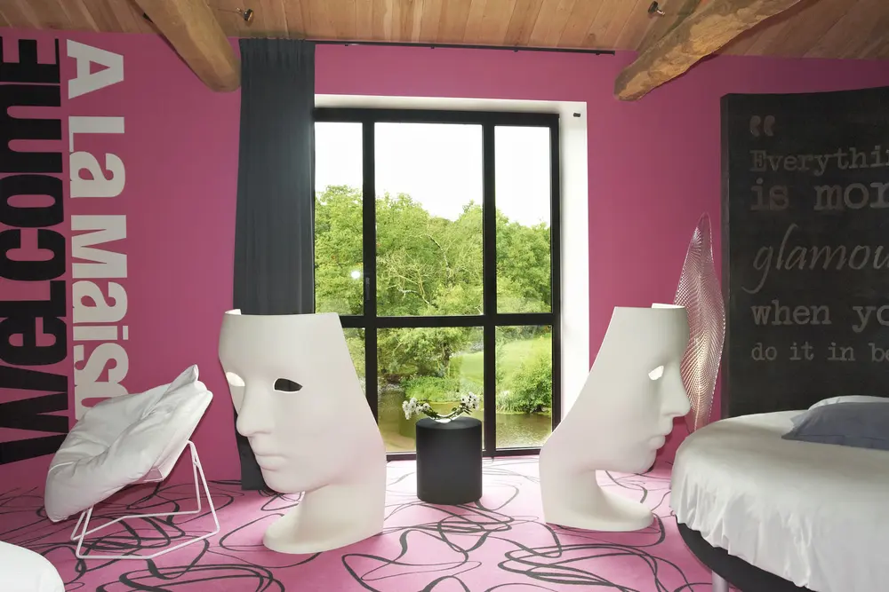 Chambre du gîte Le Moulin